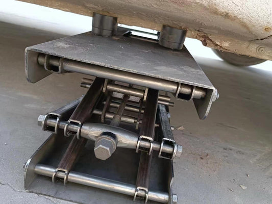 Our Double Jacks lifted the wheel off ground in testing today