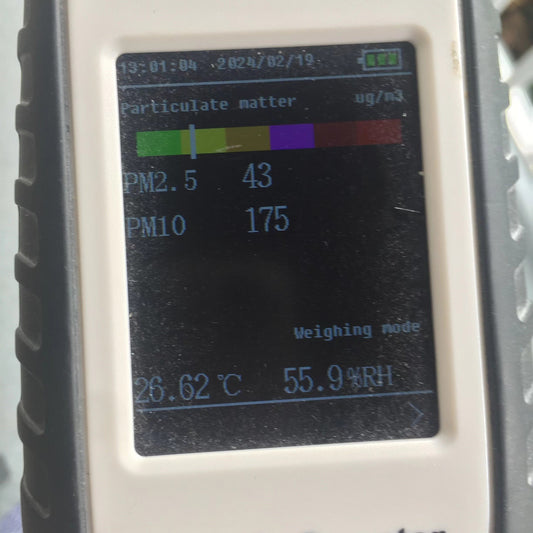Wild fire smoke is coming to Toronto today, PM2.5 is 43