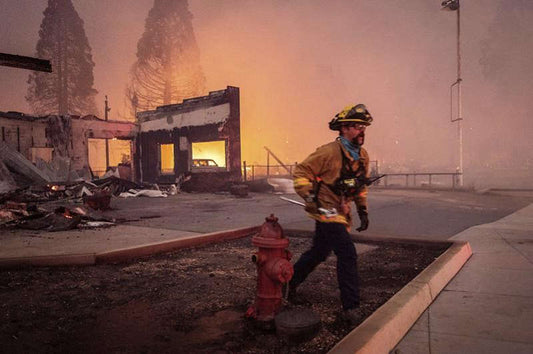 Wild fire around world, need nose mask!