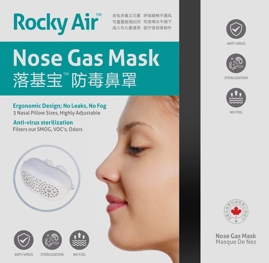 "Nose Gas Mask" VS "Face Gas Mask" to protect you