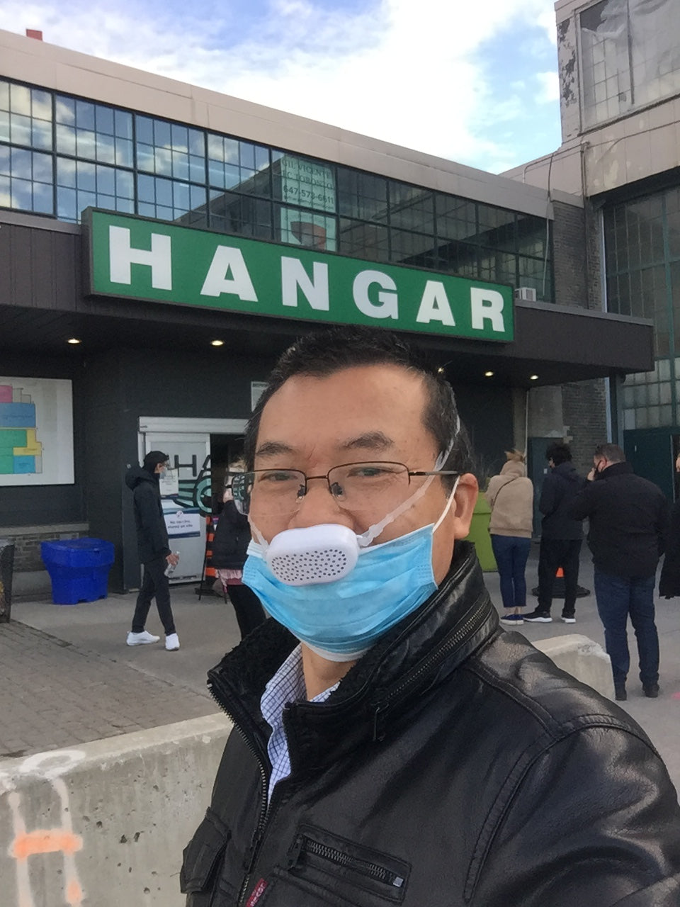 I have COVID-19 vaccine with nose mask