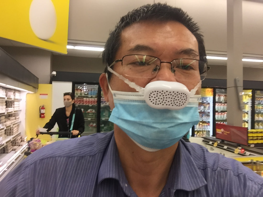 Nose Mask help me to breath with fresh air