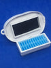 The activated carbon fiber (black color and  HEPA filter 